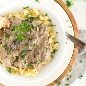 Beef Stroganoff